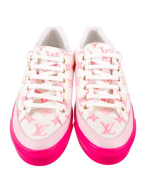 louis vuitton sneaker pink|pink Louis Vuitton heels.